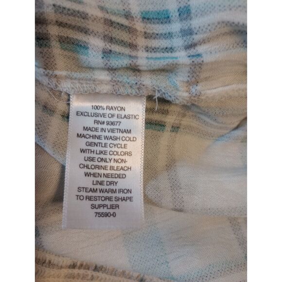 Ana Women's Size XXLT Naples Stripes Pull Over Ruffle Top -NWT - Picture 6 of 8